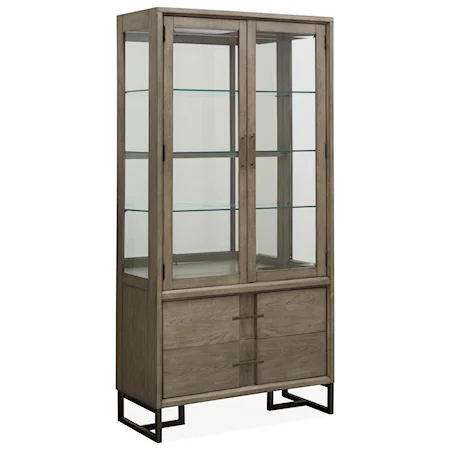 Curio China Cabinet with Touch Lighting